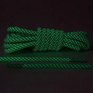 Cordones Redondos Reflectantes 3M - Glow in the Dark