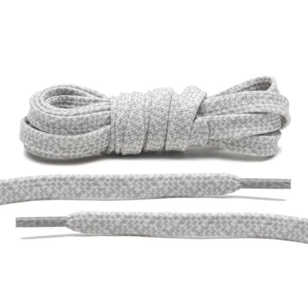 Cordones Planos Multi-color - Grey/White