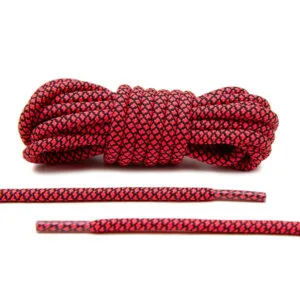 Cordones Redondos Reflectantes - Infrapink/Black