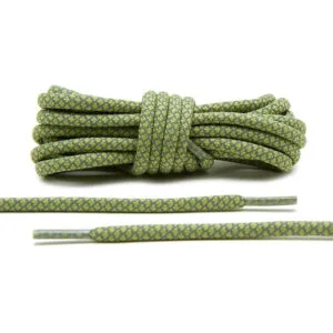 Cordones Redondos Reflectantes 3M - Olive