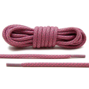 Cordones Redondos Reflectantes 3M - Pink