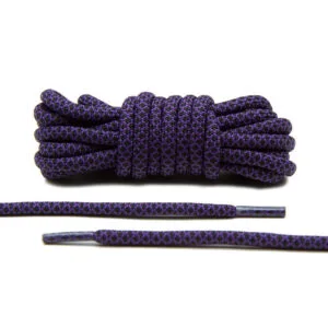 Cordones Redondos - Purple/Black