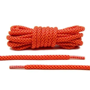 Cordones Redondos - Red/Orange