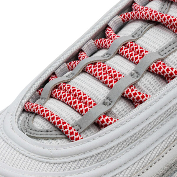 Cordones Redondos - Red/White - Imagen 2