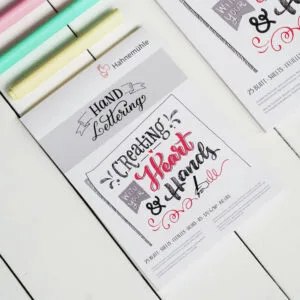 Block Hahnemühle Hand Lettering 170 grs.