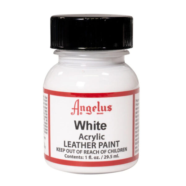 Pintura Cuero Angelus 1 oz White