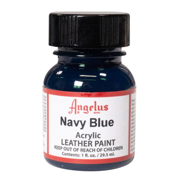 Pintura Cuero Angelus 1 oz Navy Blue