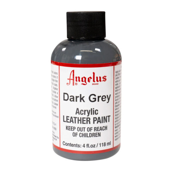 Pintura Cuero Angelus 4 onzas 080 Dark Grey