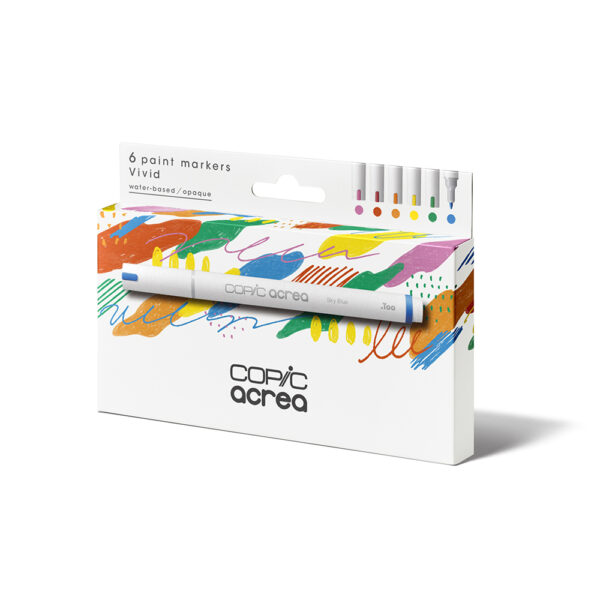 Copic Acrea set 6: Vivid