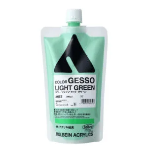 Holbein Color Gesso Light Green 300ml A657