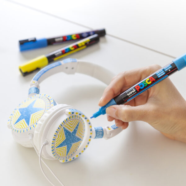 Uni POSCA 5M Set 8 colores - Bullet shaped 1,8-2,5 mm - Imagen 4
