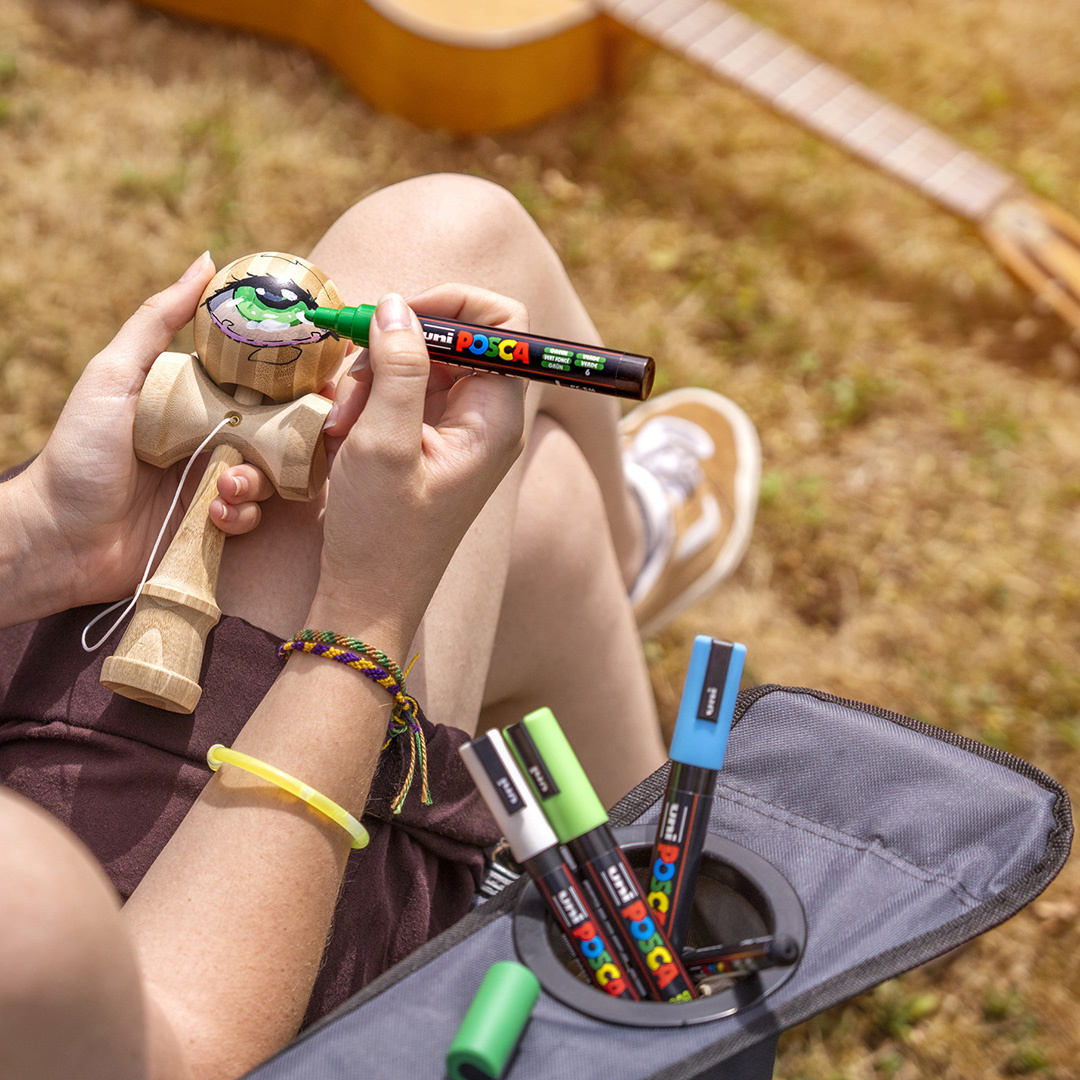 Uni POSCA 3M Set 8 colores - Bullet shaped 1,8-2,5 mm - Imagen 4