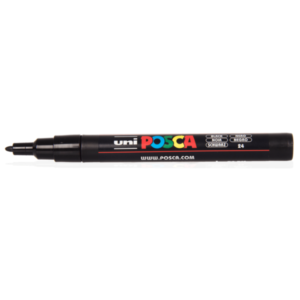 Uni POSCA 3M bullet shaped 0.9-1.3 mm - 004 Naranja - Bullet shaped 0.9-1.3 mm