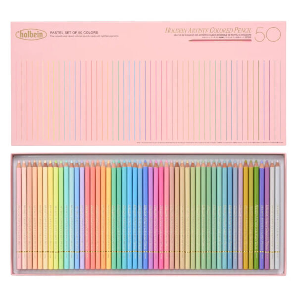 Lapices de Colores Set 50 Colores Pastel Tone - OP936 - Imagen 2