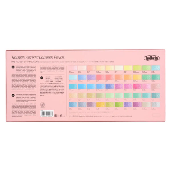 Lapices de Colores Set 50 Colores Pastel Tone - OP936 - Imagen 4