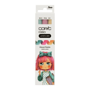 Copic Ciao Layer & Mix: MANGA Vibrant Palette (3 un.)