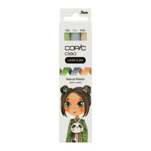 Copic Ciao Layer & Mix: MANGA Natural Palette (3 un.)