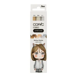 Copic Ciao Layer & Mix: MANGA Mellow Palette (3 un.)