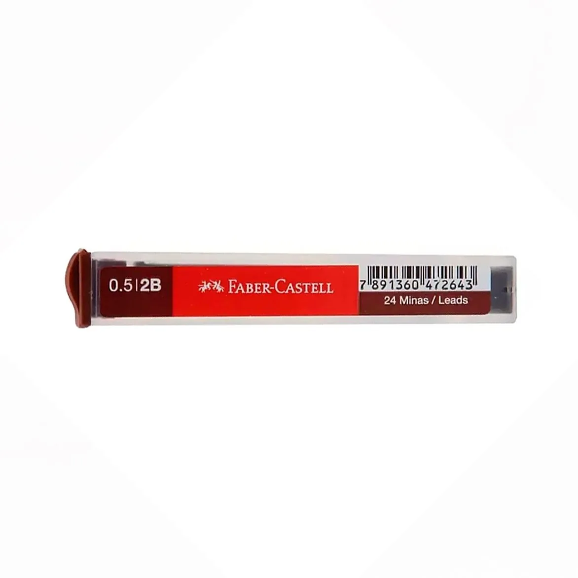 Mina Faber-Castell 0,5 mm 2B (12 un)