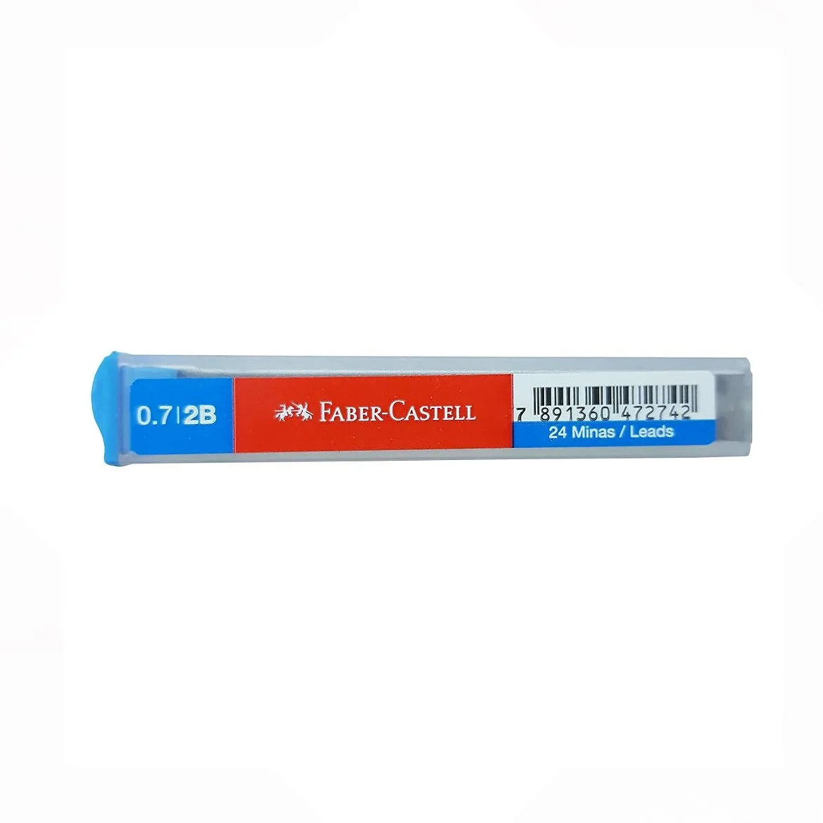Mina Faber-castell 0,7 mm HB-2B 12un. - Imagen 4